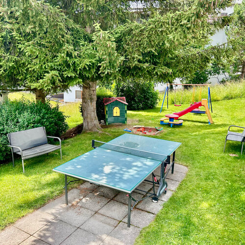 Apart Breila Garten Tischtennis Spielplatz